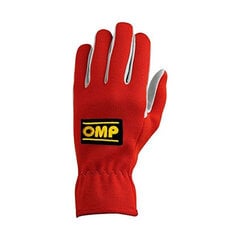 Men's Driving Gloves OMP Punane hind ja info | Moororratturi kaitsmed | kaup24.ee