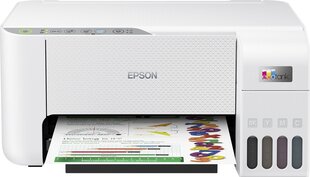 Epson L3256 värviline tindiprinter/koopia/skänner, valge (C11CJ67407) hind ja info | Printerid | kaup24.ee