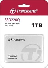Transcend, 1 TB hind ja info | Sisemised kõvakettad (HDD, SSD, Hybrid) | kaup24.ee