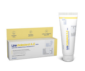 Lino kolesterooli A + E Light, Cream Balm, 80g hind ja info | Salvid, geelid | kaup24.ee