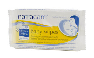 Imikute puhastuslapid Nantracare 50 tk hind ja info | Laste ja ema kosmeetika | kaup24.ee