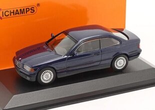 Bmw 3-series coupe- 1992 - blue metallic 1:43 Maxichamps 940023321 hind ja info | Mudelautode kollektsioneerimine | kaup24.ee