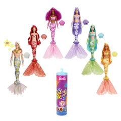 Vikerkaaremerineitsid Barbie® Color Reveal® HCC46 hind ja info | Tüdrukute mänguasjad | kaup24.ee