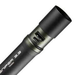 Taskulamp Mactronic 1000lm USB-ga laetav fokuseerimise funktsiooniga Sniper 3.3 hind ja info | Taskulambid, prožektorid | kaup24.ee