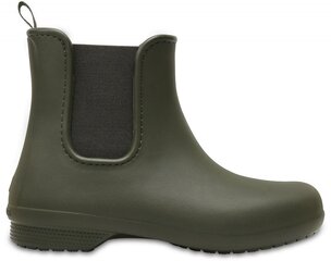 Crocs™ naiste kummikud Freesail Chelsea Boot, roheline hind ja info | Naiste kummikud | kaup24.ee