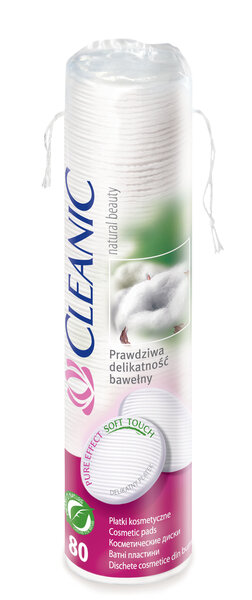 Vatipadjad Cleanic Pure Effect, 80 tk